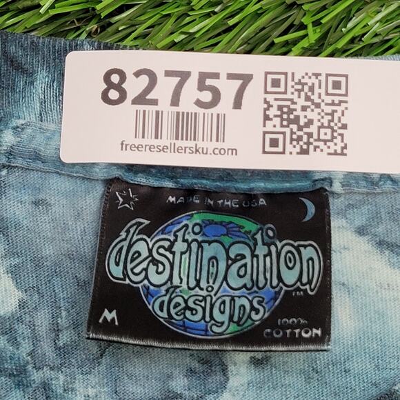 Vintage 90s Masters Diving Shirt Medium 20x27 Green USA - Picture 6 of 14